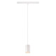NUMINOS® XS 48 V TRACK DALI suspension blanc/blanc 8,7W 670lm 2700 K IRC 90 20°