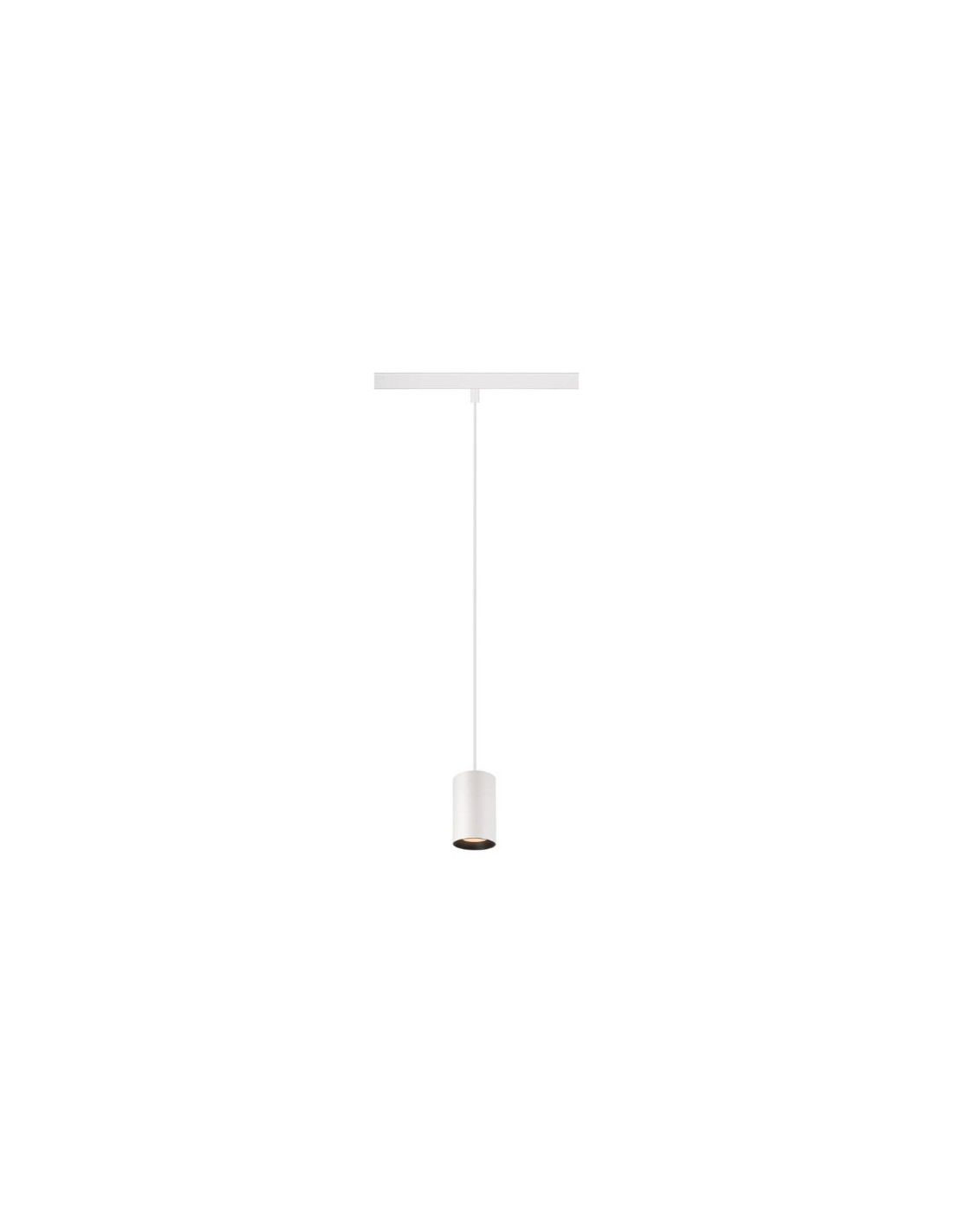 NUMINOS® XS 48 V TRACK DALI suspension blanc/noir 8,7 W 640 lm 2700 K IRC 90 55°