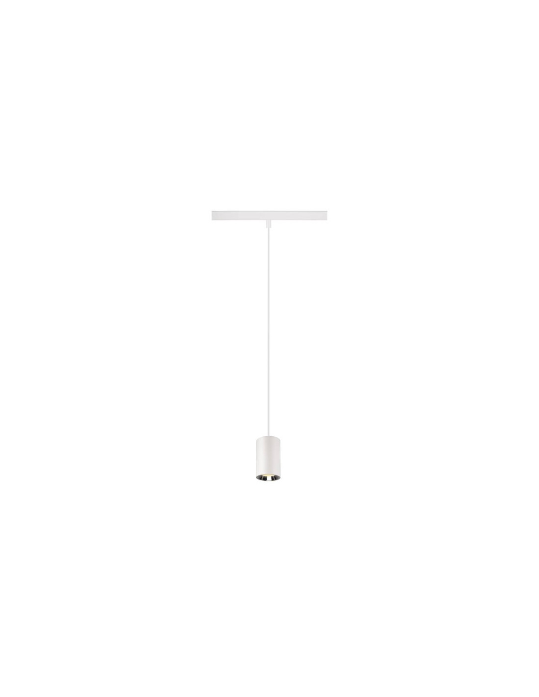 NUMINOS® XS 48 V TRACK DALI suspension blanc/chromé 8,7 W 700 lm 3000K 40°