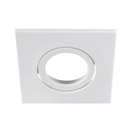 Cache UNIVERSAL DOWNLIGHT pour Downlight IP20 pivotant d'angle blanc