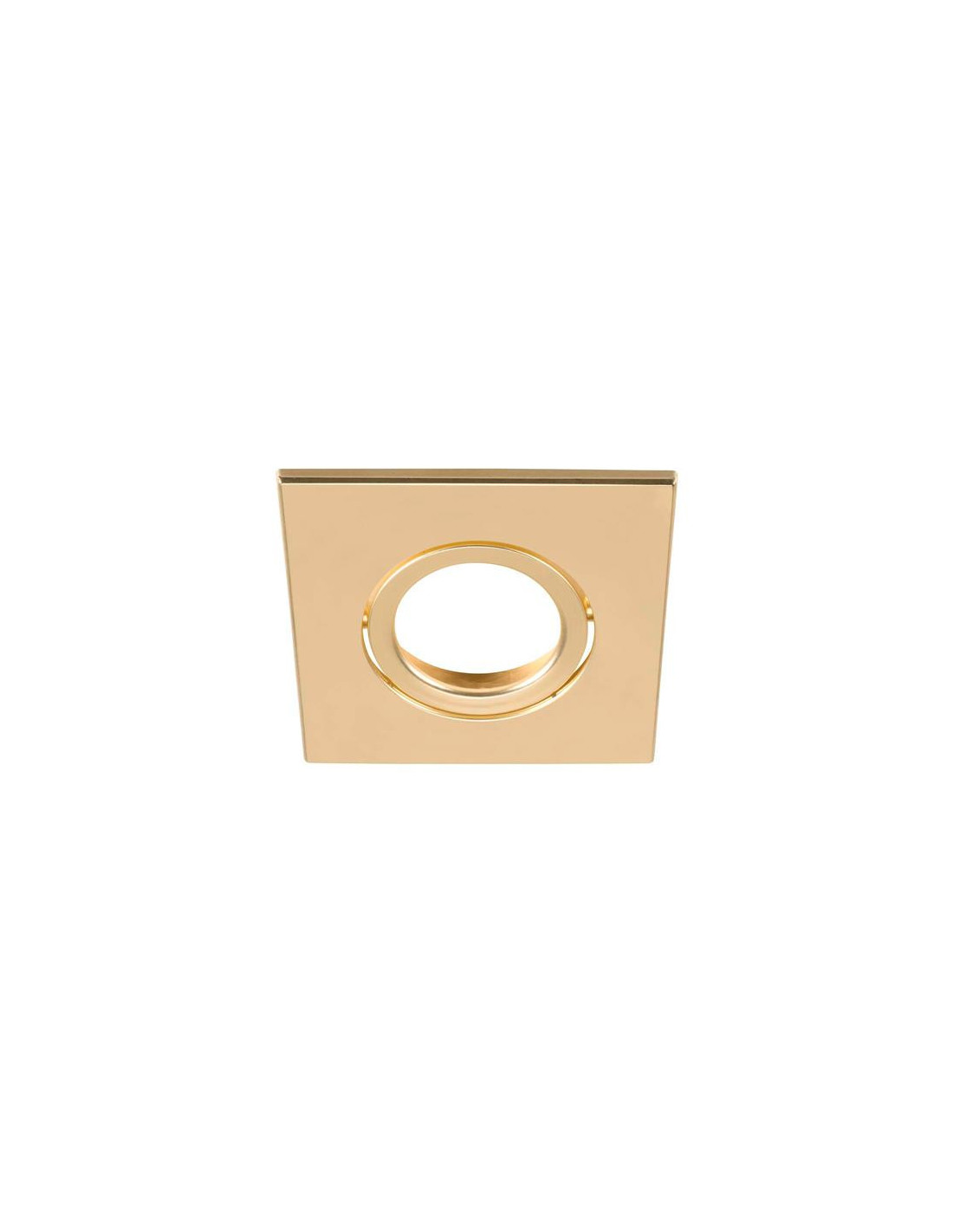 Cache UNIVERSAL DOWNLIGHT pour Downlight IP20 pivotant d'angle or mate