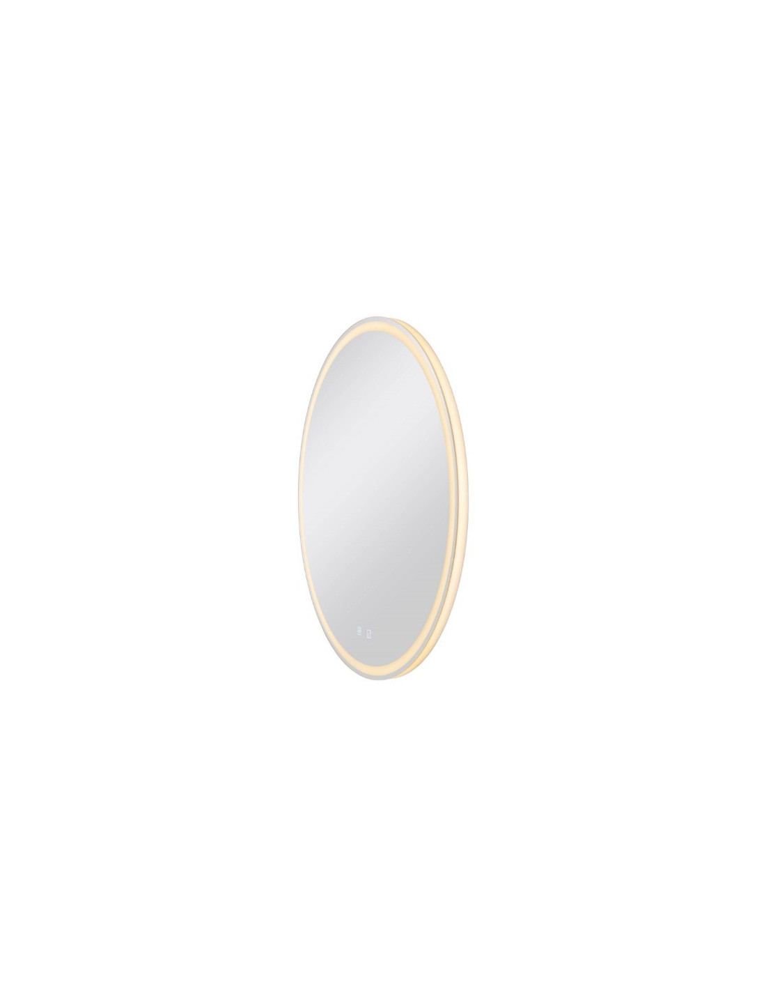TRUKKO 80 miroir D80 cm chromé