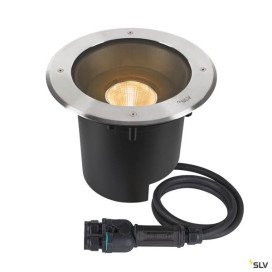 Cache rond DASAR 2.0 24° 3000 K avec driver DALI acier inoxydable