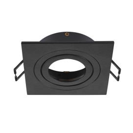 NEW TRIA 75 cadre carré IP20 noir