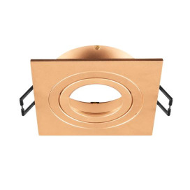 NEW TRIA 75 cadre carré IP20 or rose