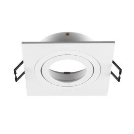 NEW TRIA 75 cadre carré IP20 blanc