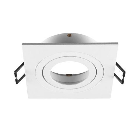 NEW TRIA 75 cadre carré IP20 blanc