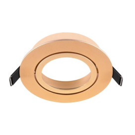 NEW TRIA 95 cadre rond IP20 or rose