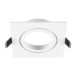 NEW TRIA 95 cadre carré IP20 blanc
