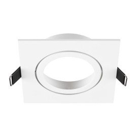NEW TRIA 95 cadre carré IP20 blanc