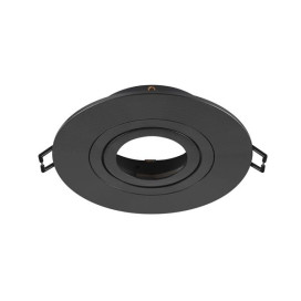 NEW TRIA 75 XL cadre rond IP20 noir