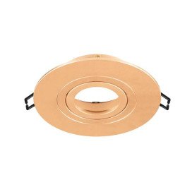 NEW TRIA 75 XL cadre rond IP20 or rose