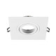 NEW TRIA 75 XL cadre carré IP20 blanc
