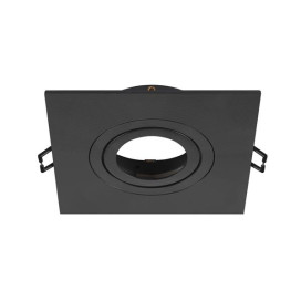 NEW TRIA 75 XL cadre carré IP20 noir