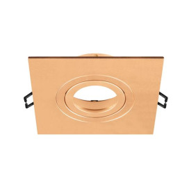 NEW TRIA 75 XL cadre carré IP20 or rose