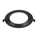 DOWNLIGHT V 150 cache légèrement encastré noir