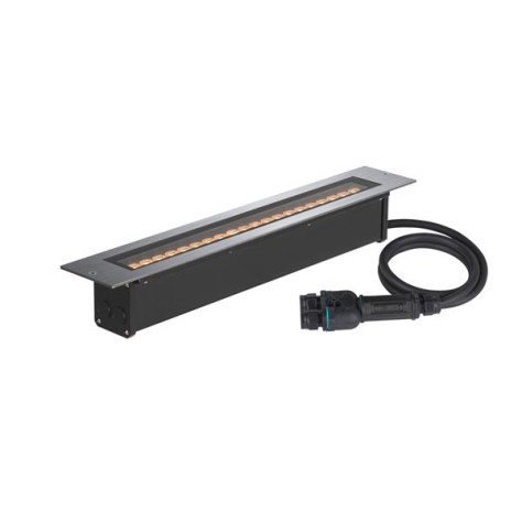 DASAR® 600,luminaire encastré dans le sol, 18W, 3000K,IP65/IP67,acier inoxydable