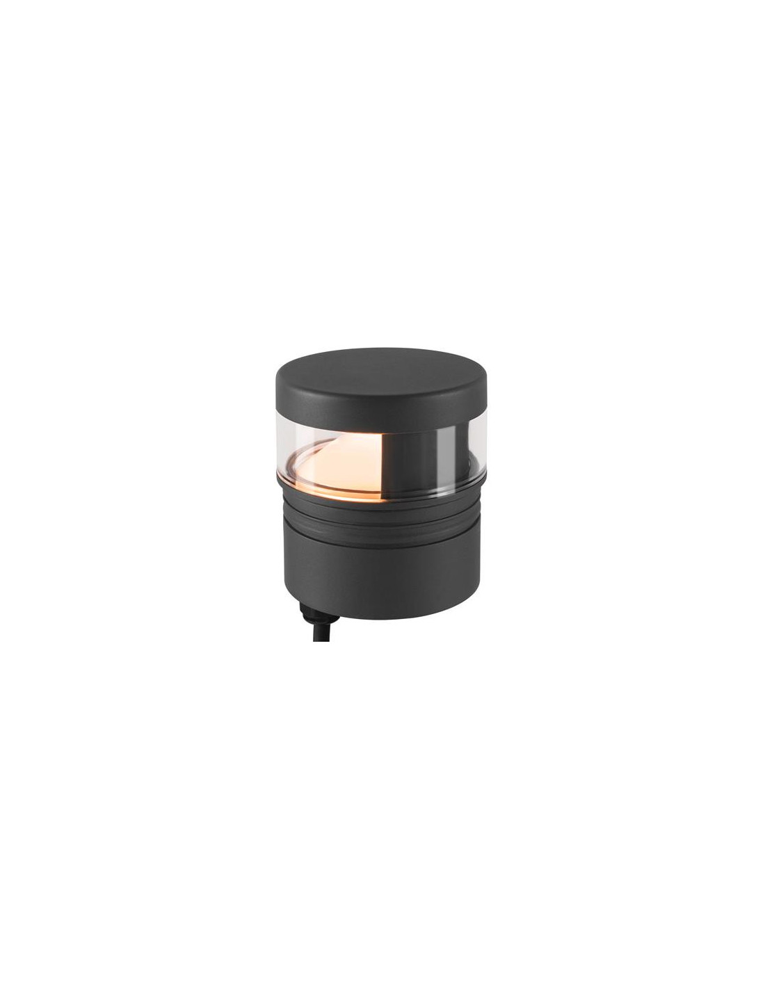 M-POL S Polehead 180°, sans éblouissement, tête du luminaire, anthracite, 10W