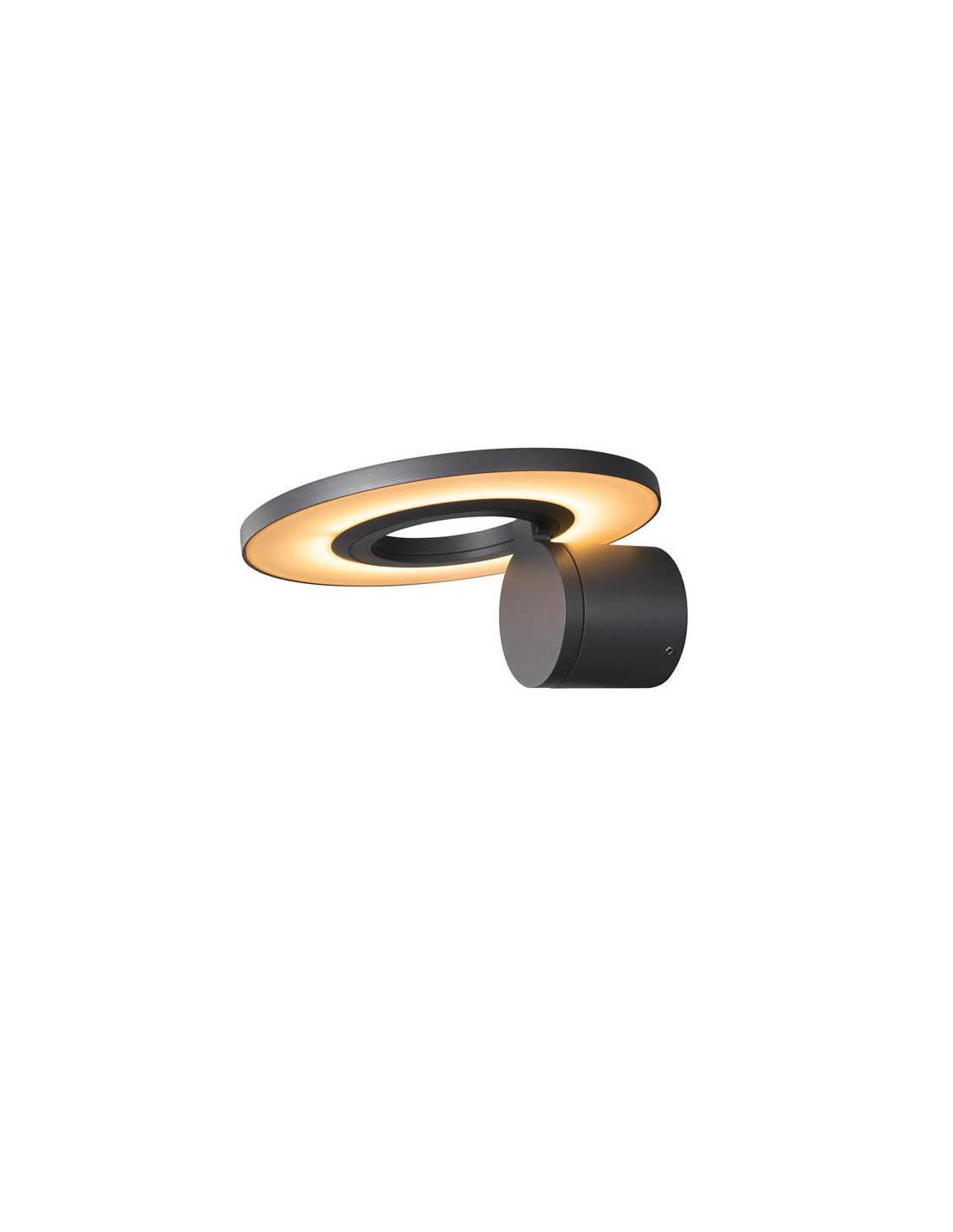 I-RING, applique murale apparente, 9,2 W, 3000 k anthracite