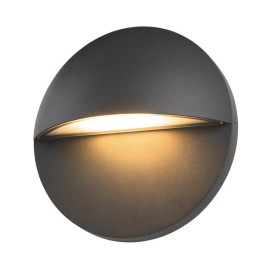 LID II, applique murale apparente, 2700/3000 K, 15 W, PHASE, 100°, anthracite