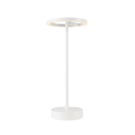 VINOLINA ONE, luminaire de table, batterie, IP54, 2700 K, TOUCH, blanc