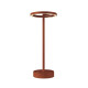 VINOLINA ONE, luminaire de table, batterie, IP54, 2700 K, TOUCH, rouille