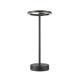 VINOLINA ONE, luminaire de table, batterie, IP54, 2700 K, TOUCH, noir