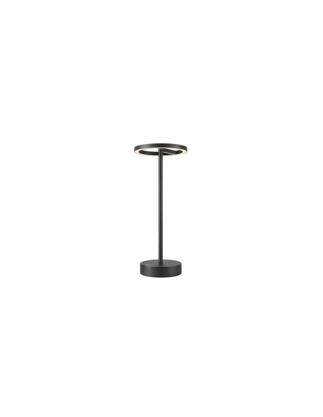 VINOLINA ONE, luminaire de table, batterie, IP54, 2700 K, TOUCH, noir