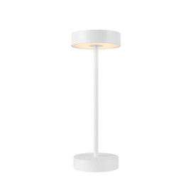 VINOLINA, luminaire de table, batterie, IP54, 2700/3000 K, TOUCH, blanc