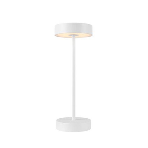 VINOLINA, luminaire de table, batterie, IP54, 2700/3000 K, TOUCH, blanc
