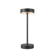 VINOLINA, luminaire de table, batterie, IP54, 2700/3000 K, TOUCH, noir