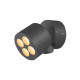 R-CUBE, luminaire mural et monté au plafond, 2700/3000 K, 15 W, 70°, anthracite