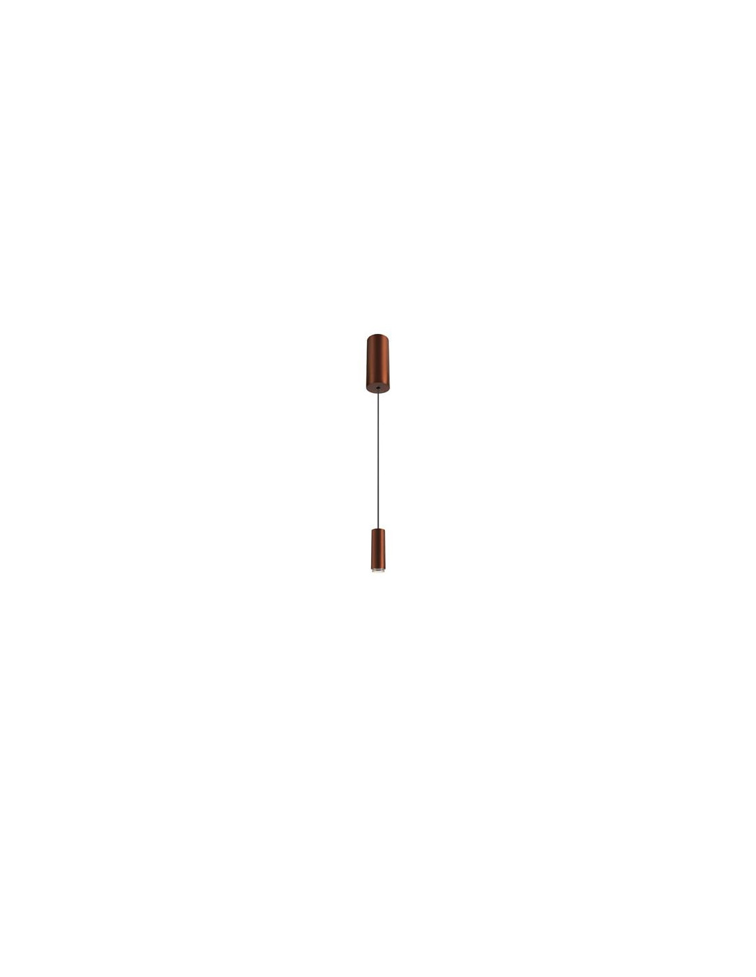 LALU®, suspension, Led Base, Mix&Match, 150 cm, 9,5 W, 3000 K, PHASE, bronze