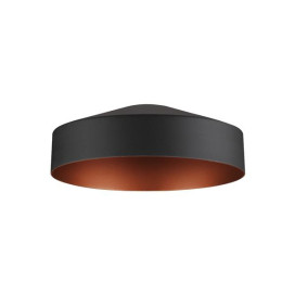 LALU® TETRA 14, abat-jour, Mix&Match, H: 4,9 cm, noir