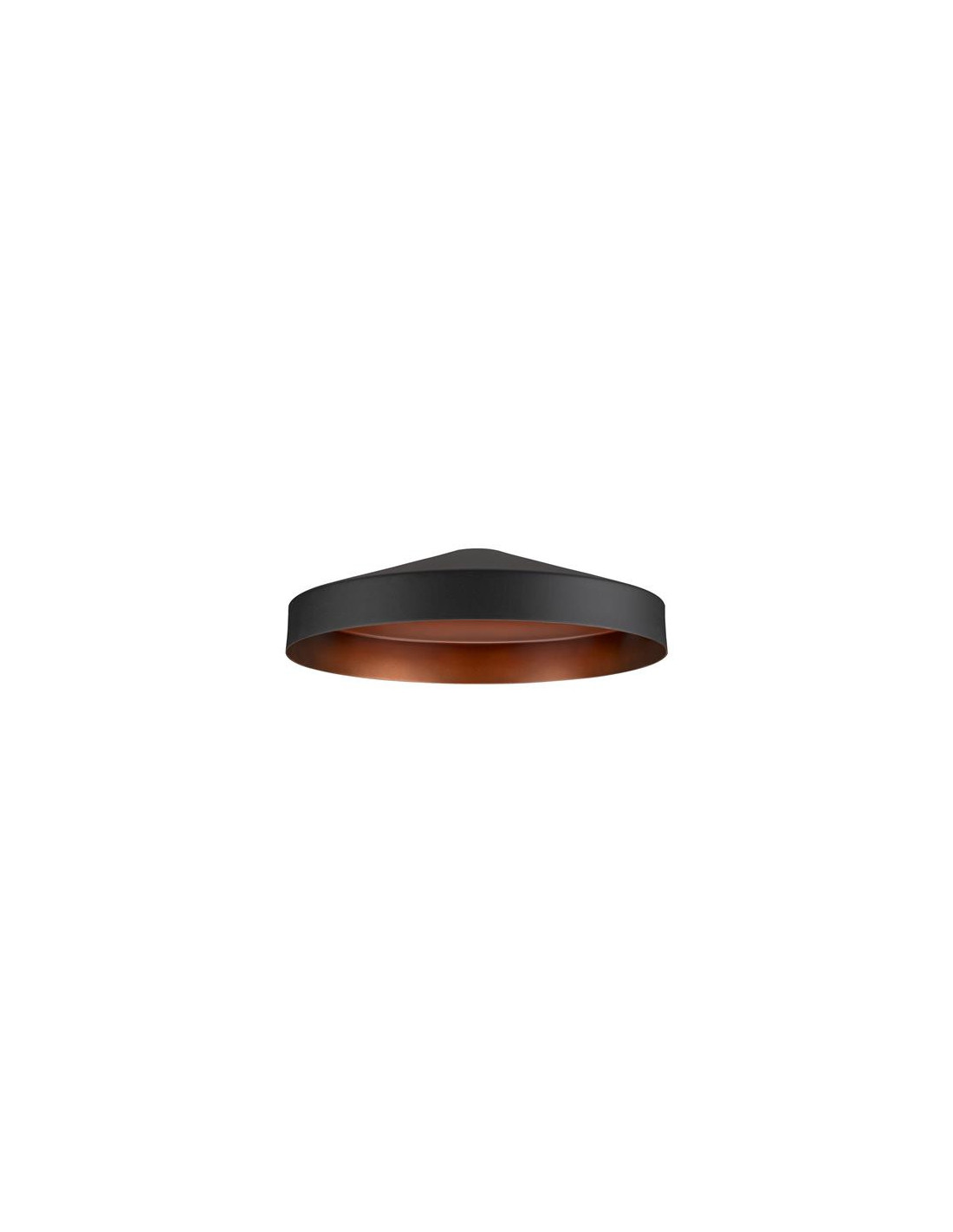 LALU® TETRA 24, abat-jour, Mix&Match, H: 6,7 cm, noir