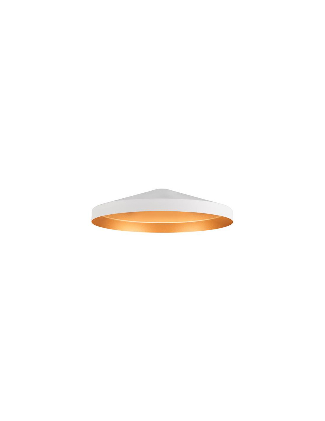 LALU® TETRA 36, abat-jour, Mix&Match, H: 8,9 cm, blanc