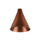 LALU® CONE 15, abat-jour, Mix&Match, H: 17 cm, bronze