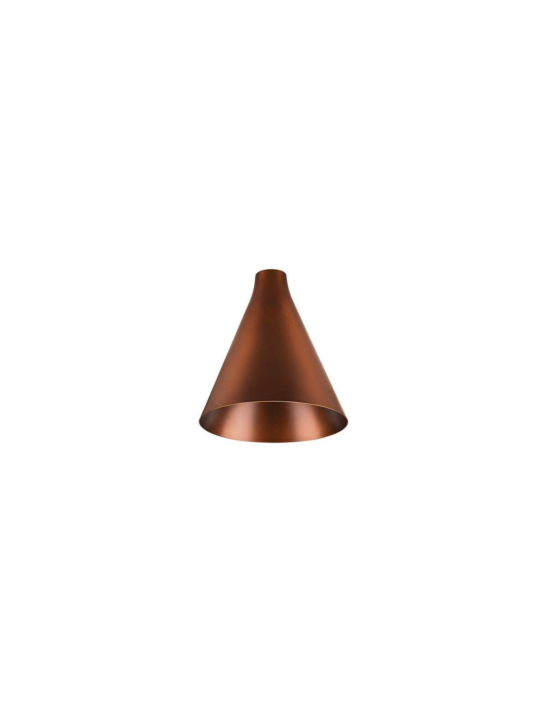 LALU® CONE 15, abat-jour, Mix&Match, H: 17 cm, bronze