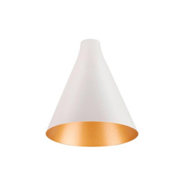LALU® CONE 15, abat-jour, Mix&Match, H: 17 cm, blanc