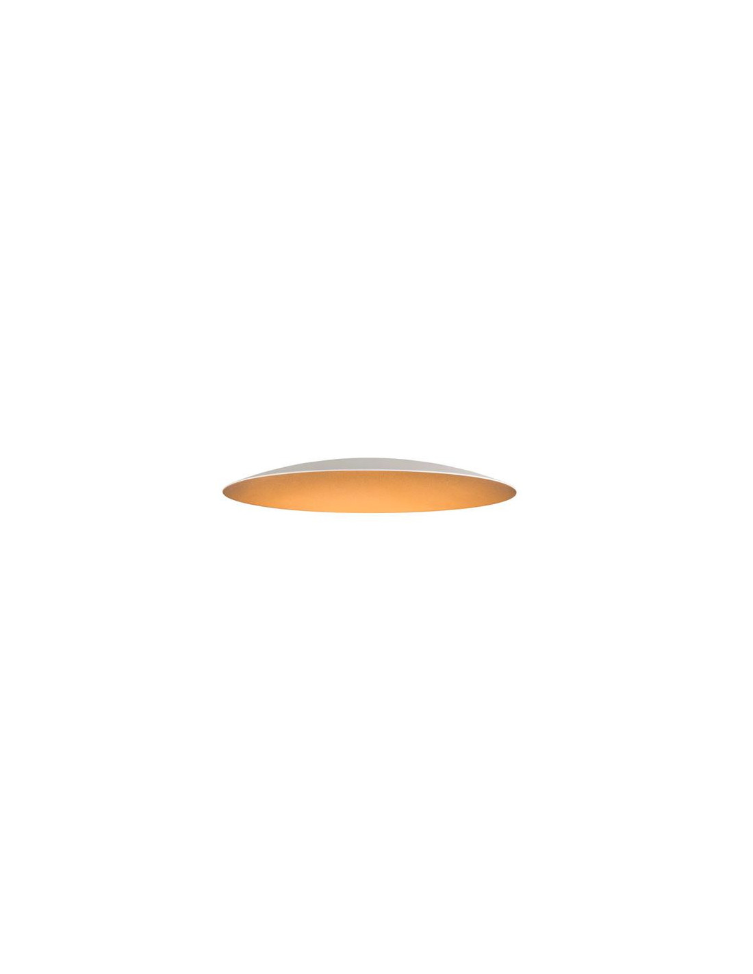 LALU® ELYPSE 33, abat-jour, Mix&Match, H: 3,5 cm, blanc