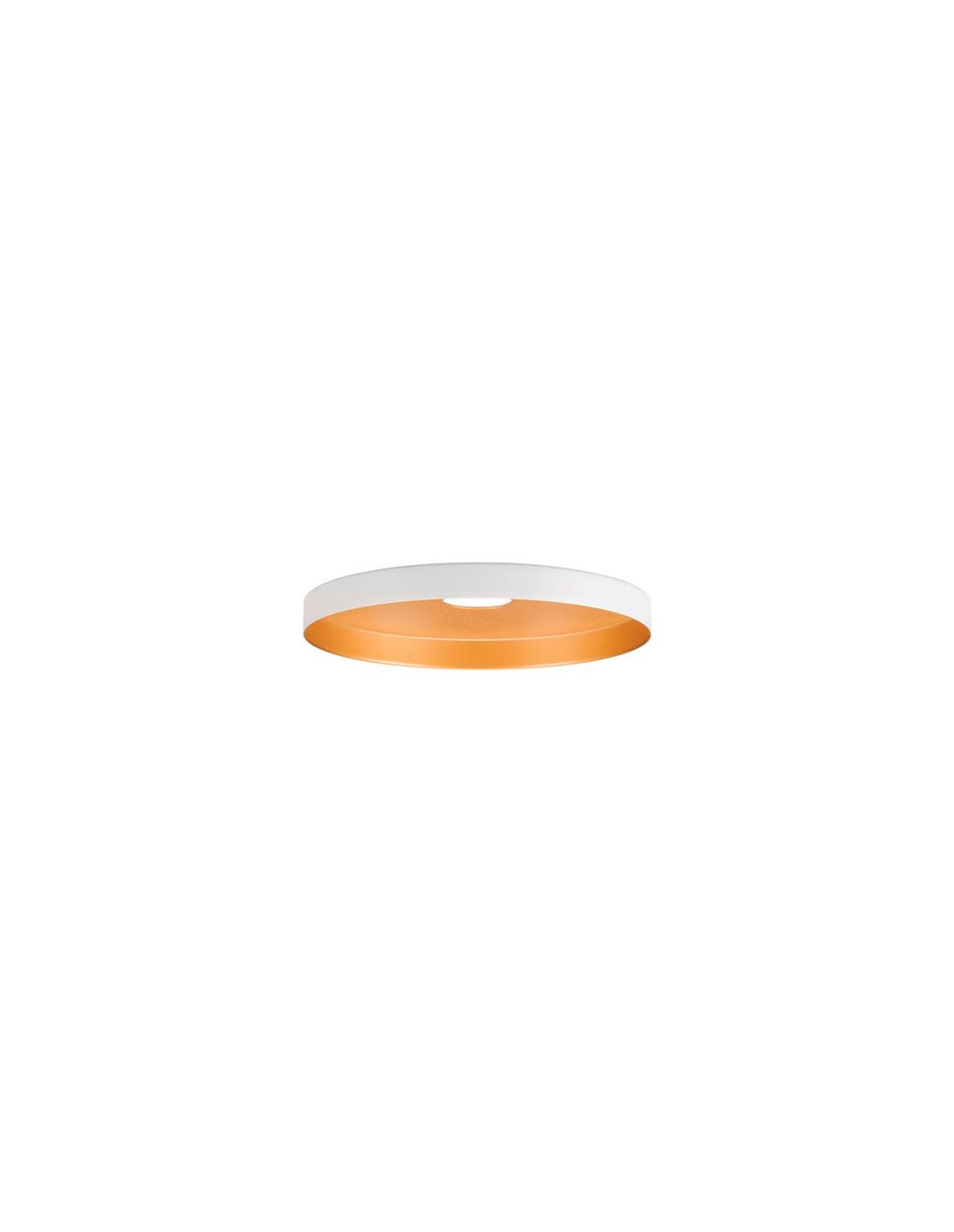 LALU® PLATE 15, abat-jour, Mix&Match, H: 1,5 cm, blanc