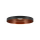 LALU® PLATE 15, abat-jour, Mix&Match, H: 1,5 cm, noir