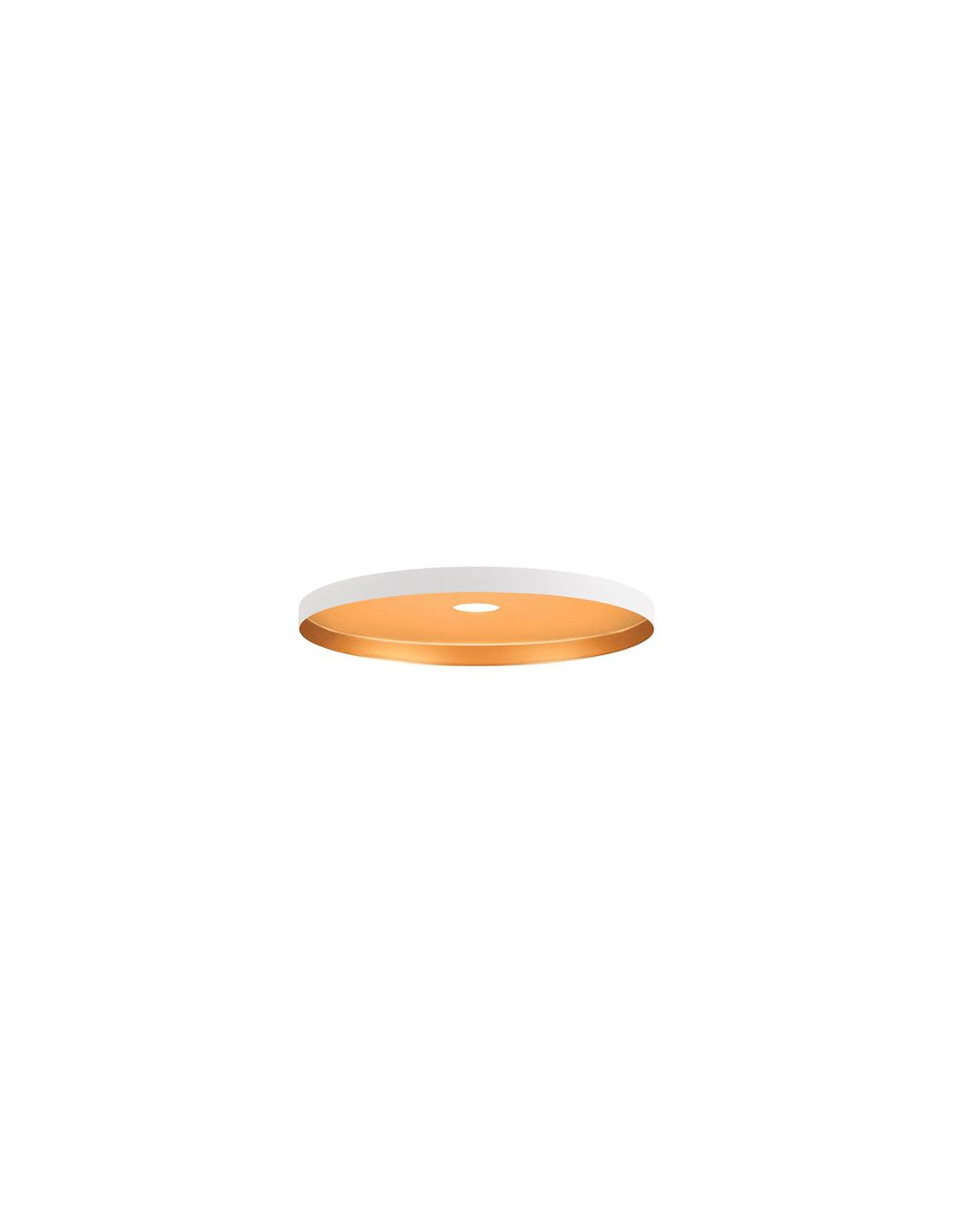 LALU® PLATE 22, abat-jour, Mix&Match, H: 1,5 cm, blanc