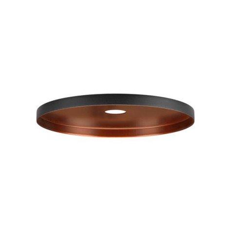 LALU® PLATE 22, abat-jour, Mix&Match, H: 1,5 cm, noir