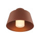 PHOTONI, luminaire monté au plafond, conique, 1x max. 13 W, E27, rouille