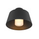 PHOTONI, luminaire monté au plafond, conique, 1x max. 13 W, E27, noir