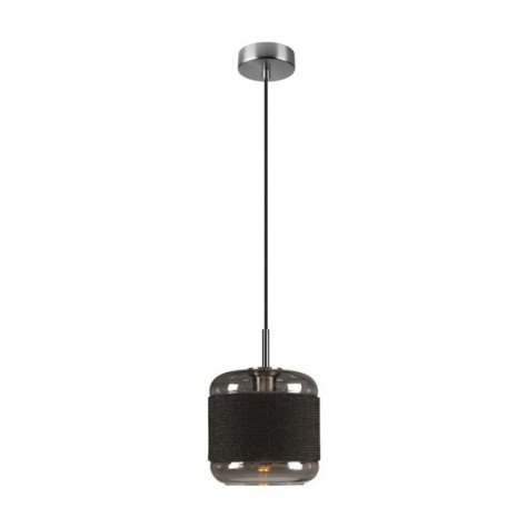 PANTILO ROPE 20, suspension, 250 cm, E27, 15 W, argent