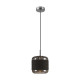 PANTILO ROPE 20, suspension, 250 cm, E27, 15 W, argent