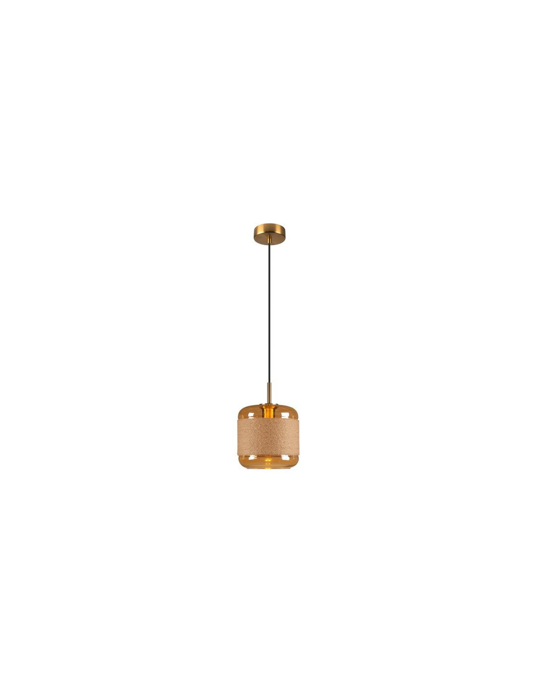 PANTILO ROPE 20, suspension, 250 cm, E27, 15 W, or