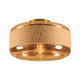 PANTILO ROPE 27, luminaire mural et monté au plafond, 1x max. 15 W E27, or
